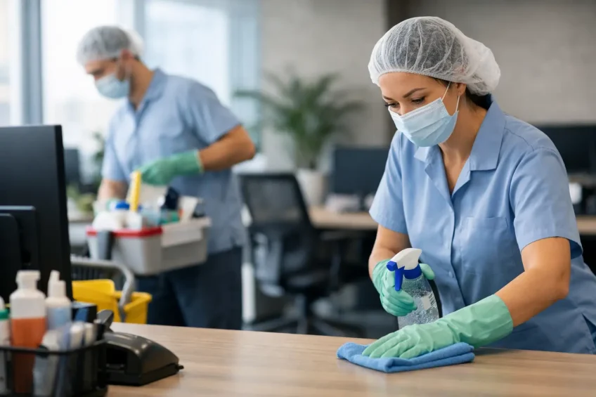COSHH Compliant Cleaning Services for Offices